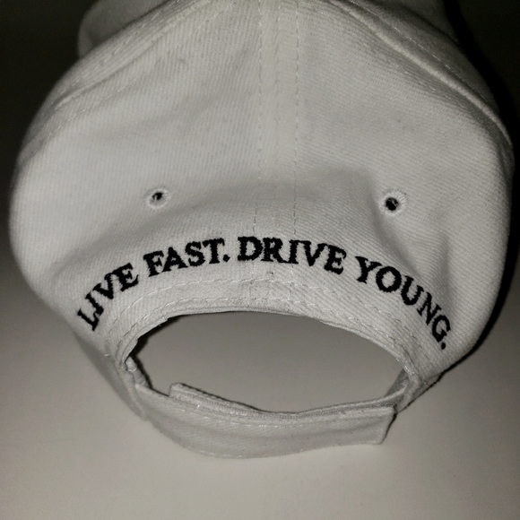 Mini Cooper Embroidered Logo Cap Adjustable 60 Years Anniversary White And Black - Picture 4 of 6